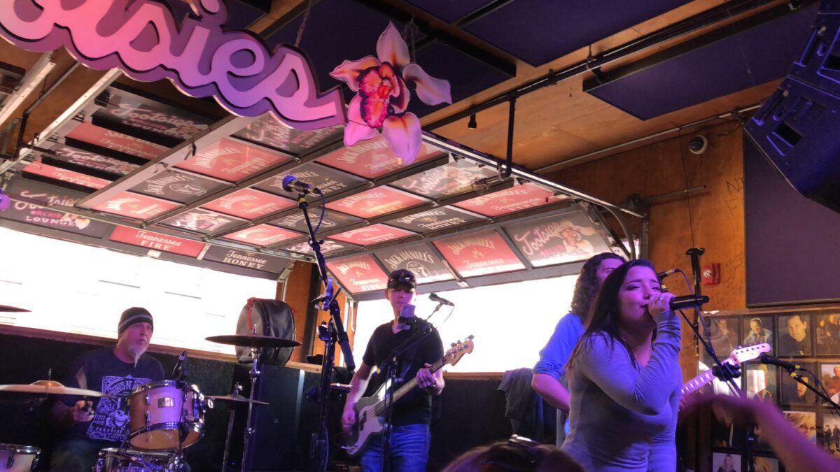 BAND WAS AMAZING AT THE FAMOUS BAR TOOTSIES