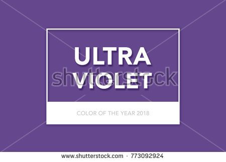 Ultra Violet is our new color for 2018