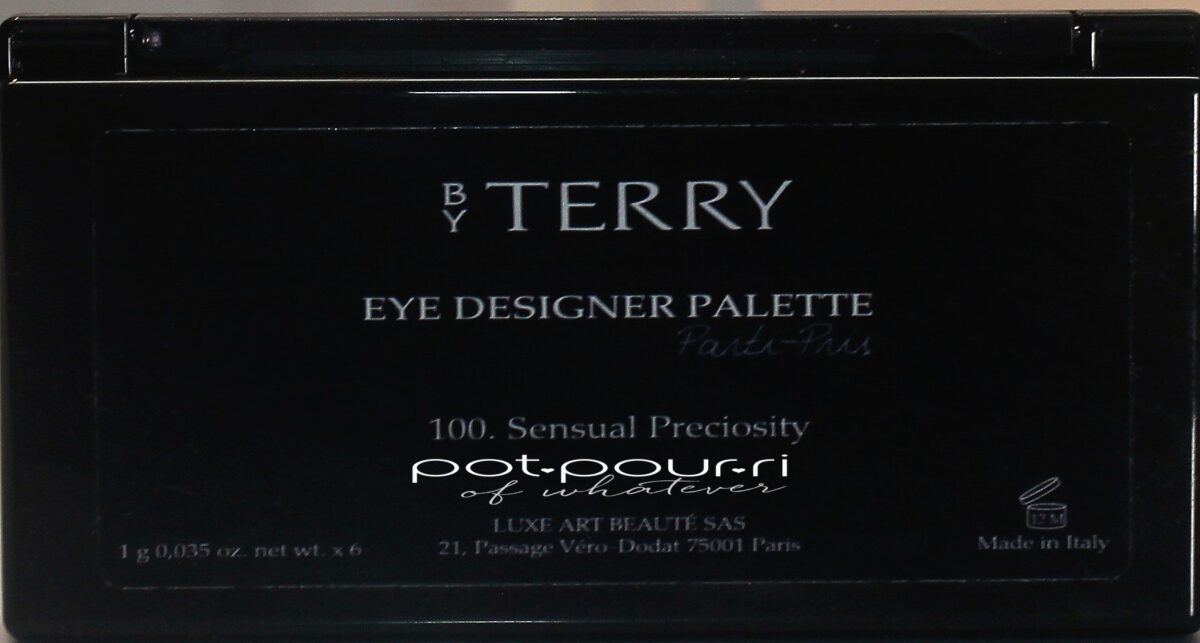 the Preciosity 100 Sensual Parti Pris Palette by Terry