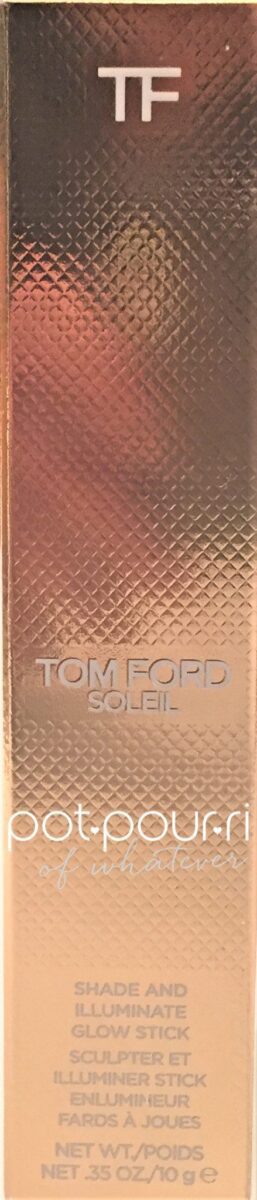 Tom Ford Summer Soleil Packaging Sunstruck Glow Stick