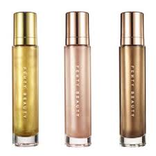 FENTY BODY LAVA BODY LUMINIZER TROPHY WIFE, BROWN SUGAR AND WHO NEEDS CLOTHES
